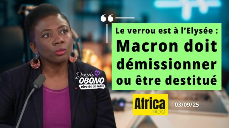 Macron démission